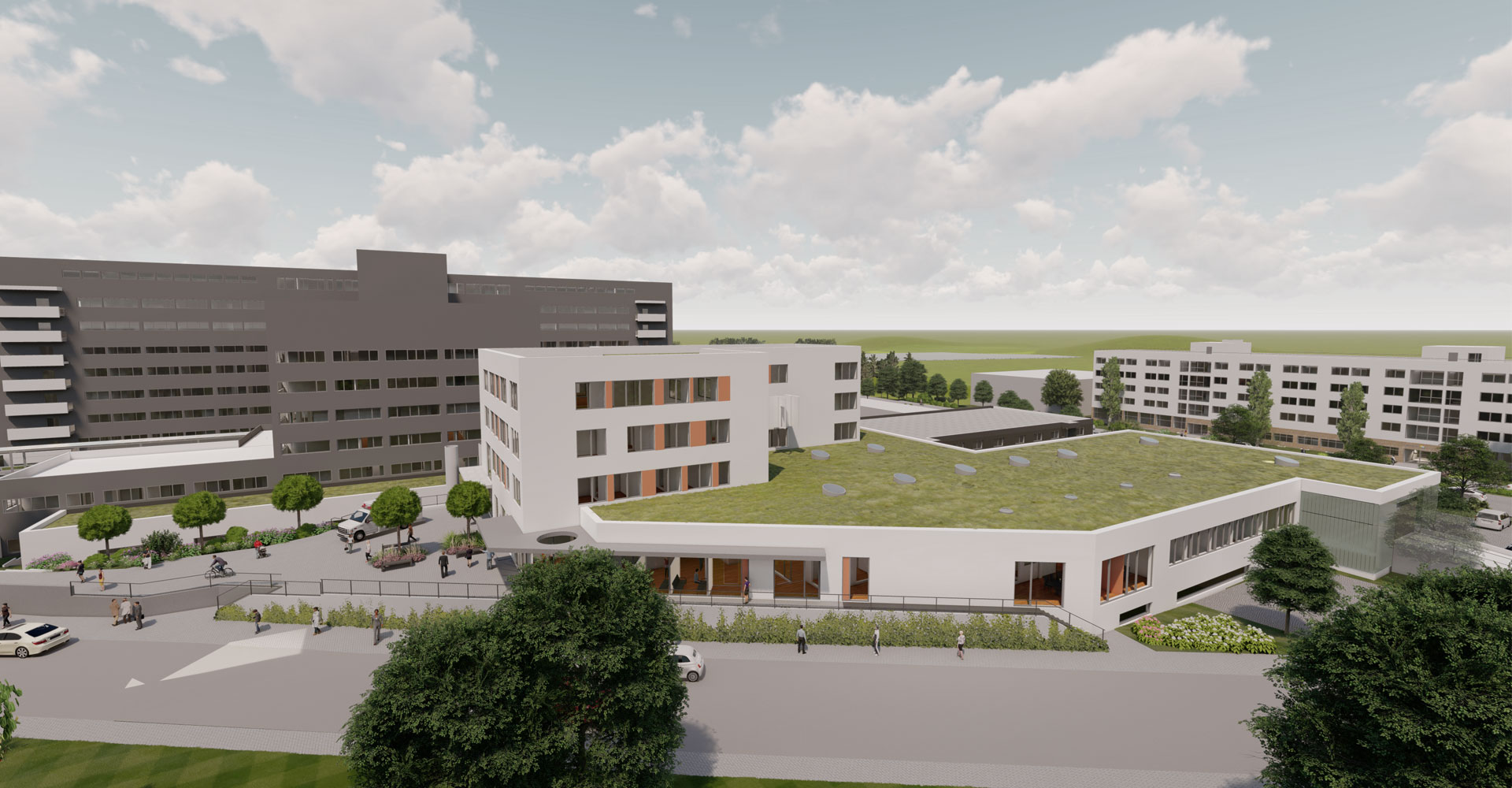 INZ Krankenhaus Porz am Rhein Köln, mga consult Rheinbreitbach, Konzeption und Planung