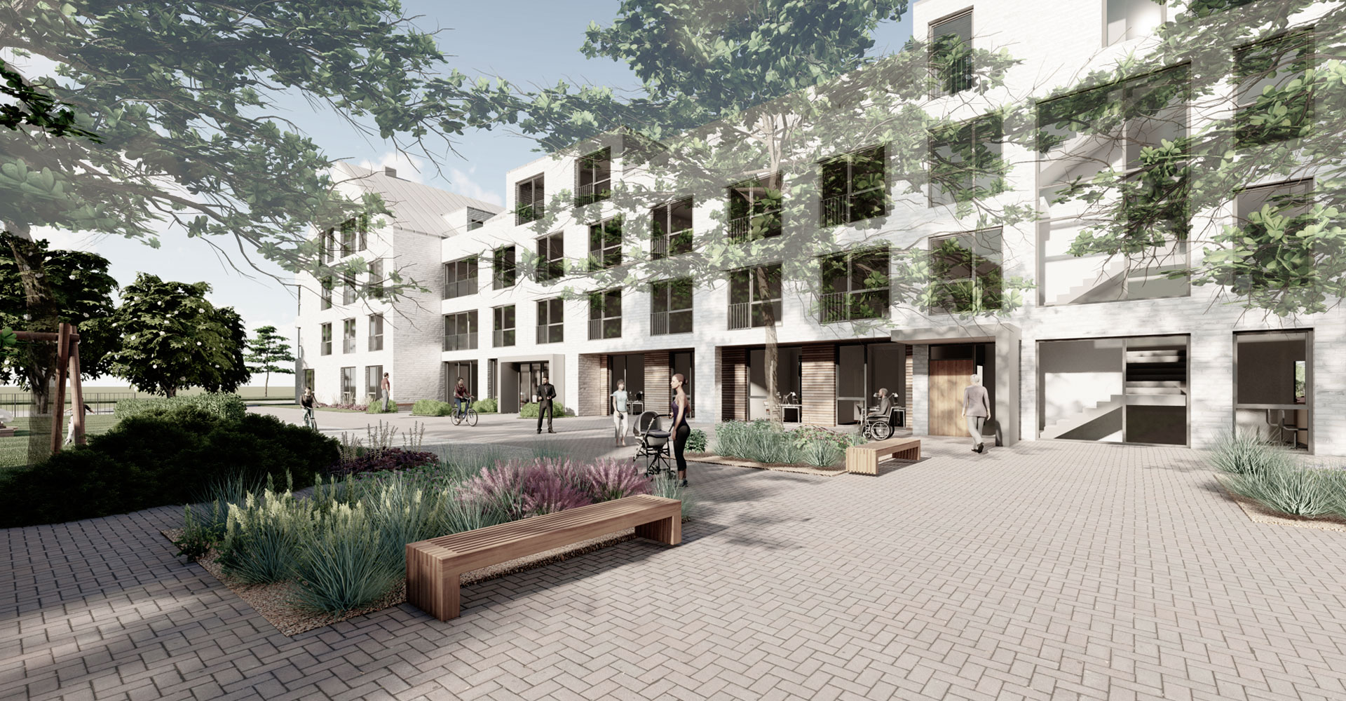 Außenansicht 2 Zentrum für Senioren Köln Zündorf, mga consult Rheinbreitbach, Konzeption und Planung
